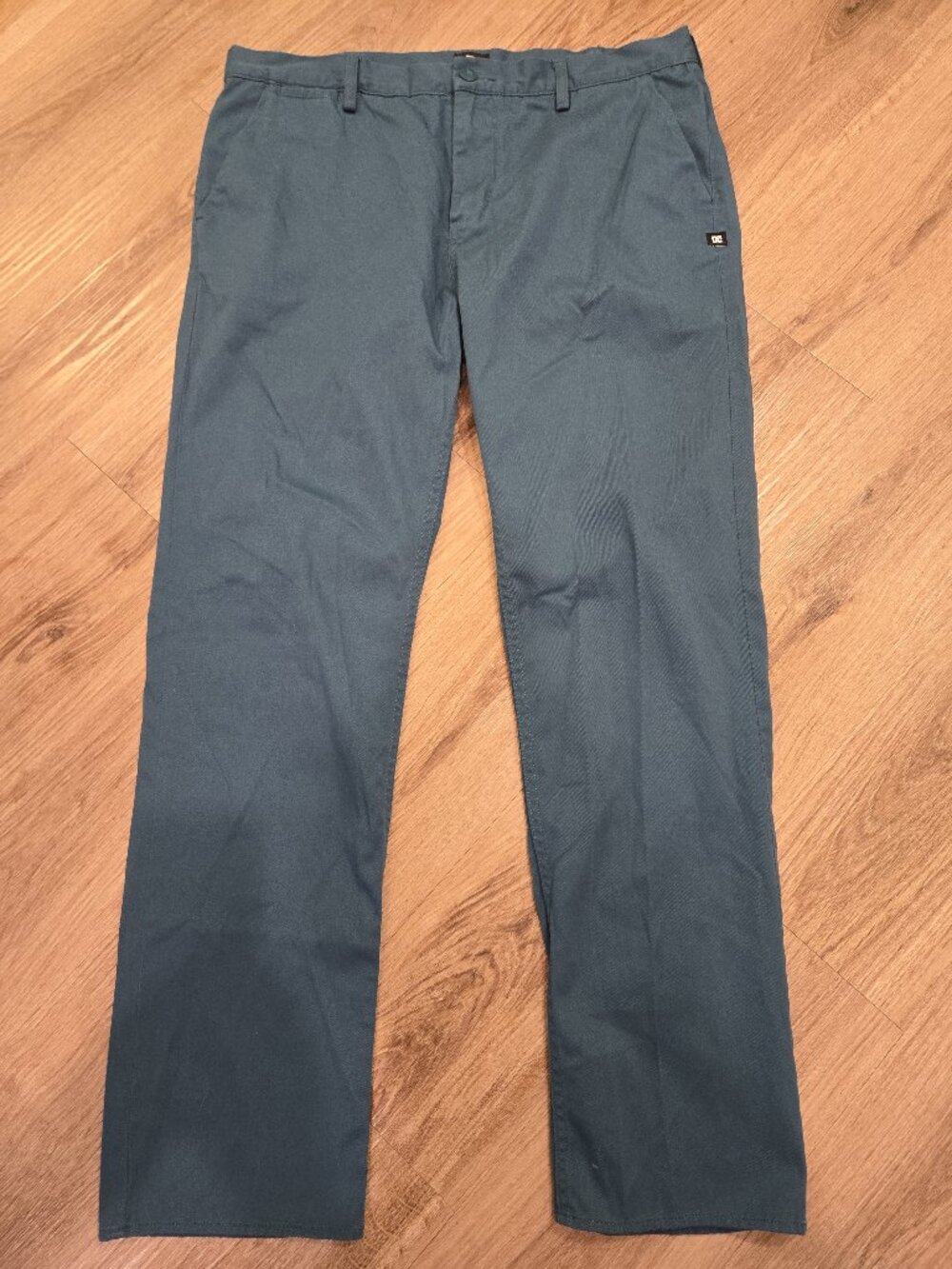 DC Mens Teal Chino Pants 36 Waist
